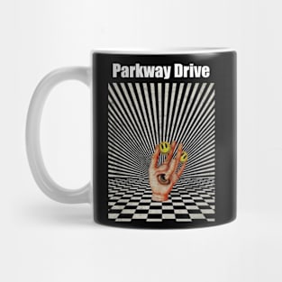 Illuminati Hand Of Parkway Drive Mug